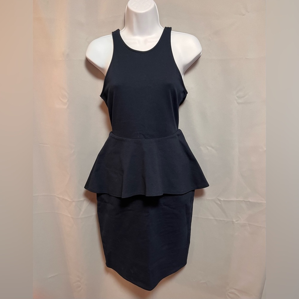 Mossique dress size‎ small blue / navy